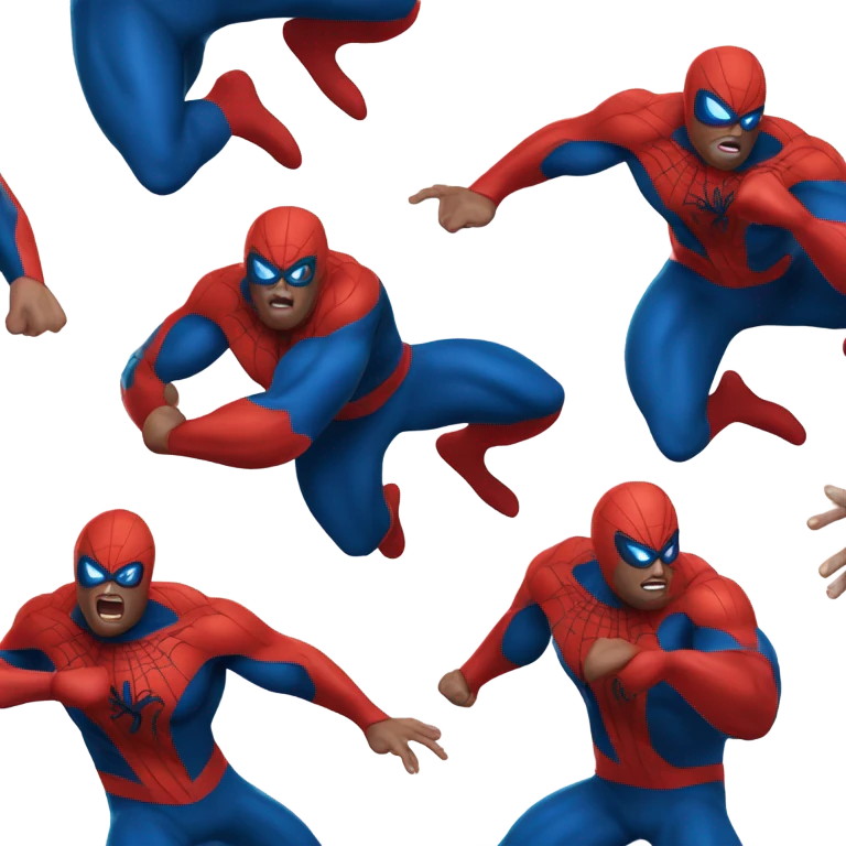 Spiderman emoji