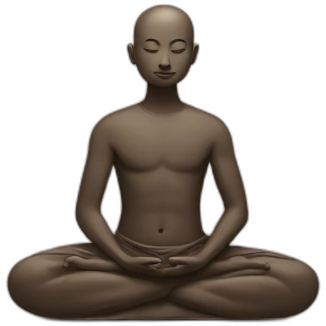 Meditation boy Zen Buddhism emoji