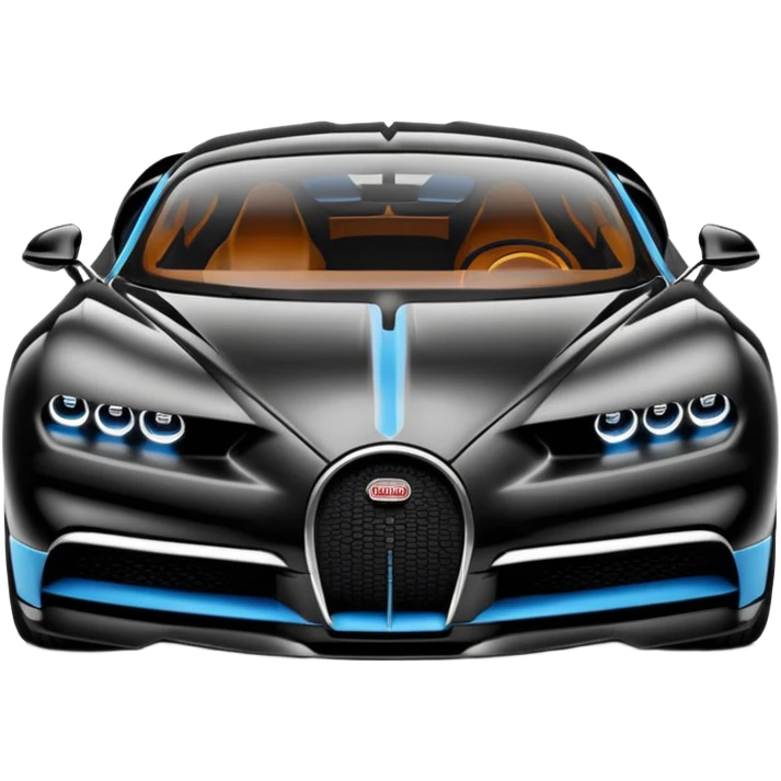 Bugatti Chiron best view  emoji
