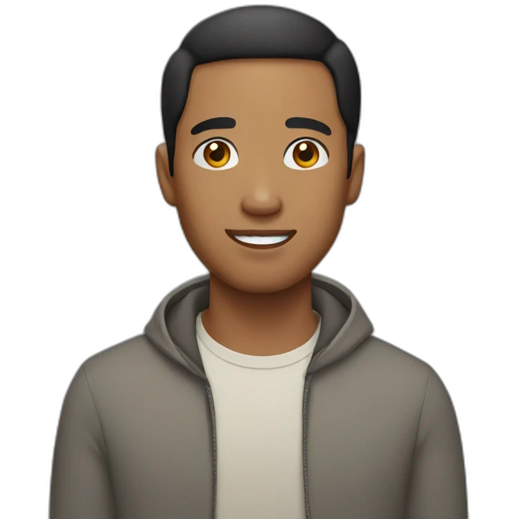 filipino man and black man emoji