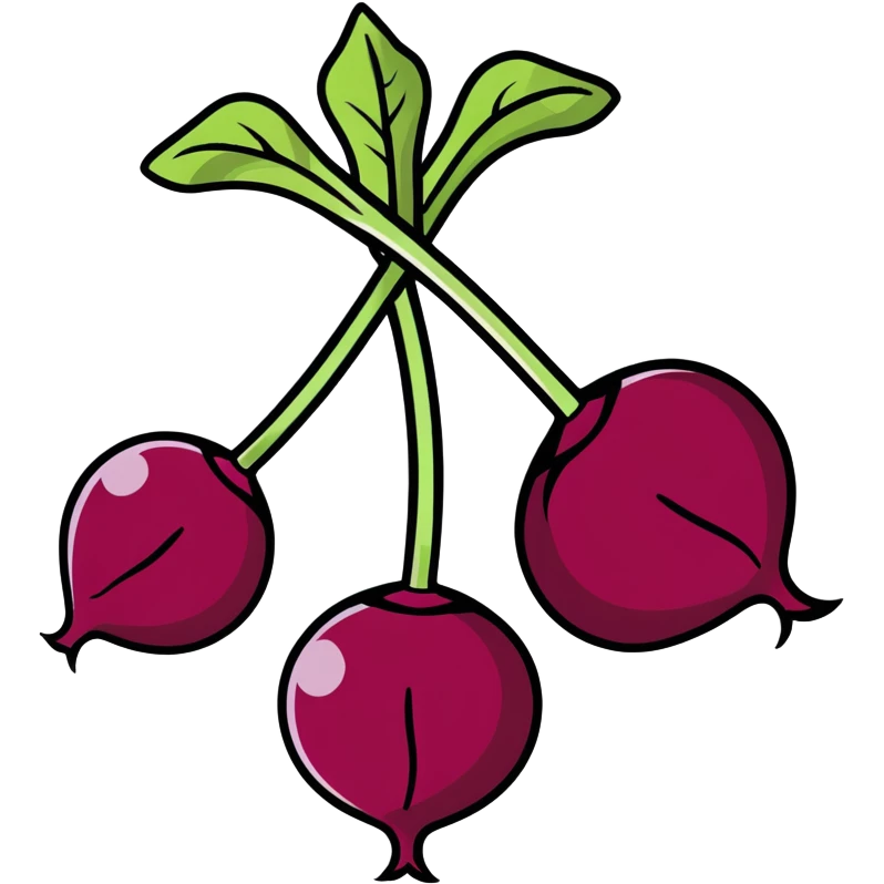 Spinning beets  emoji