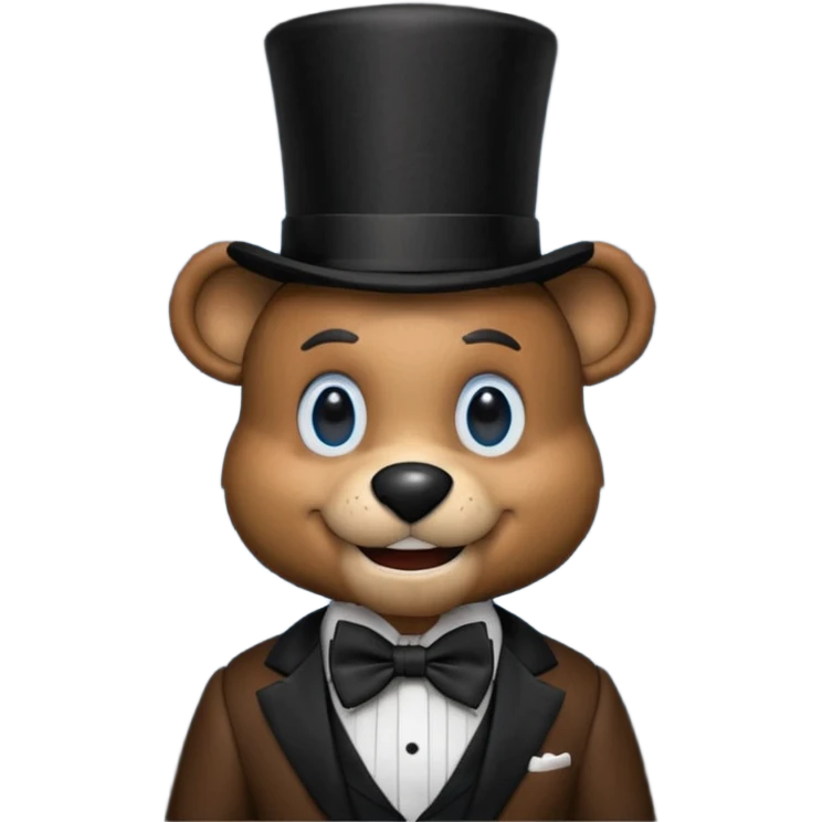 Make Freddy from fnaf emoji