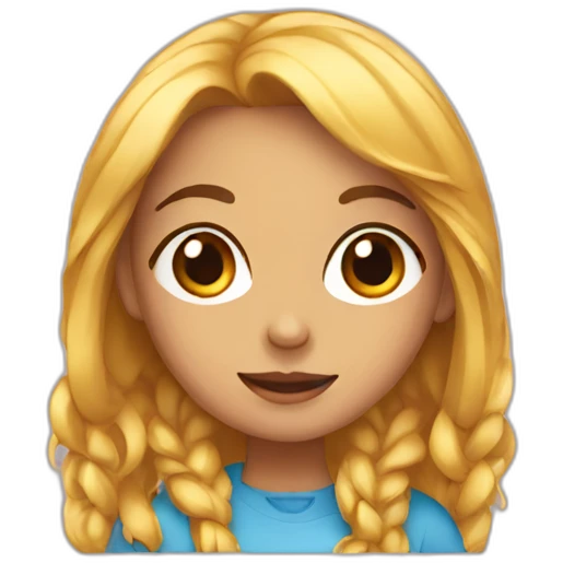 Fille emoji