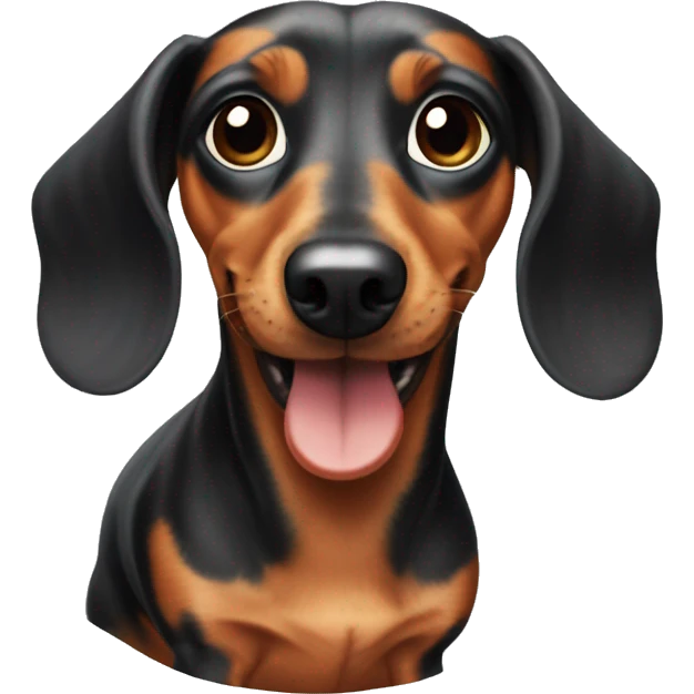 harlequin Dachshund emoji