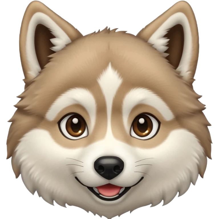 Create a husky emoji emoji