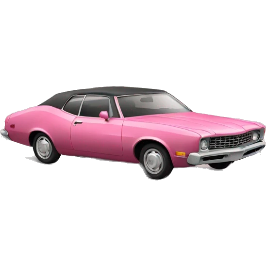 coche rose emoji
