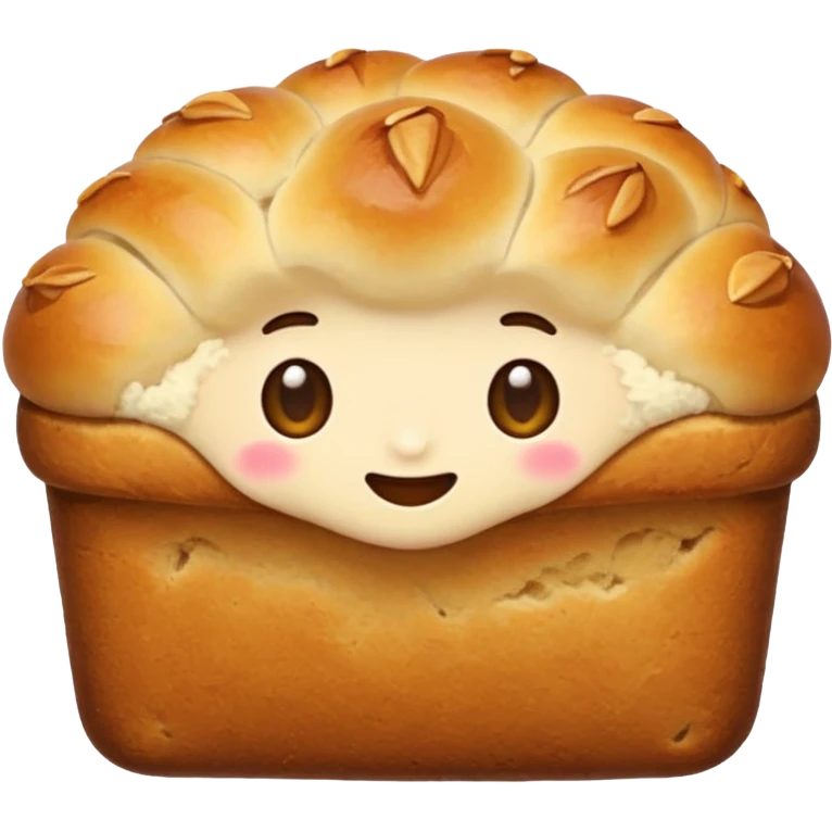 apple bread emoji style emoji