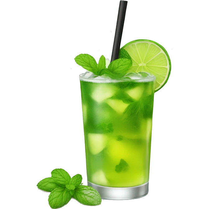 Chat noir mojito emoji