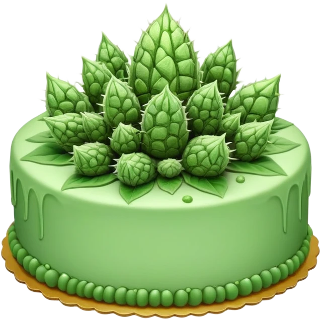 Los Angeles Kush cake emoji