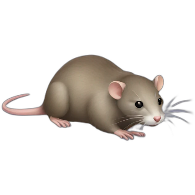 Rat avec loutre emoji