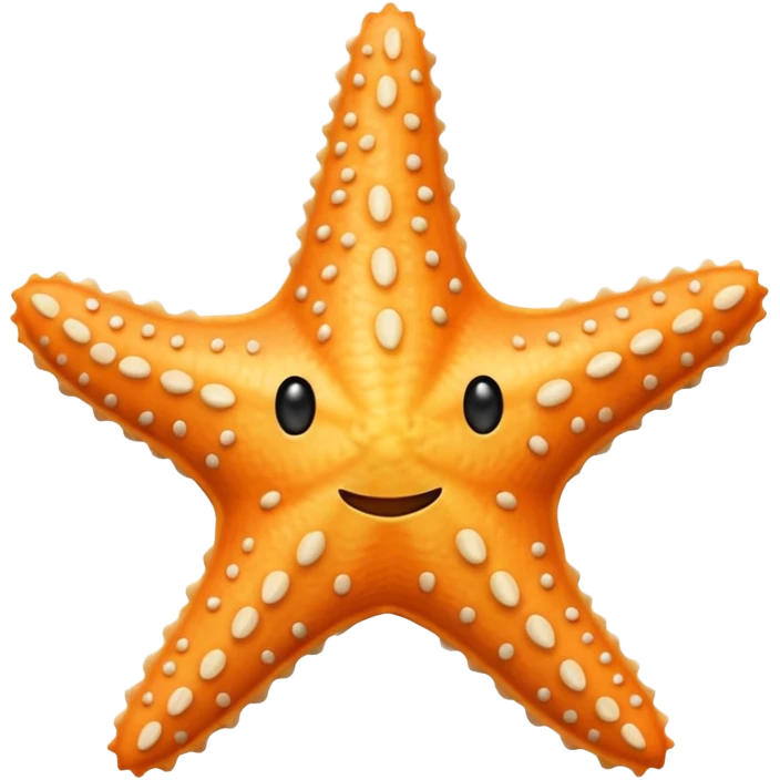 off white star fish emoji