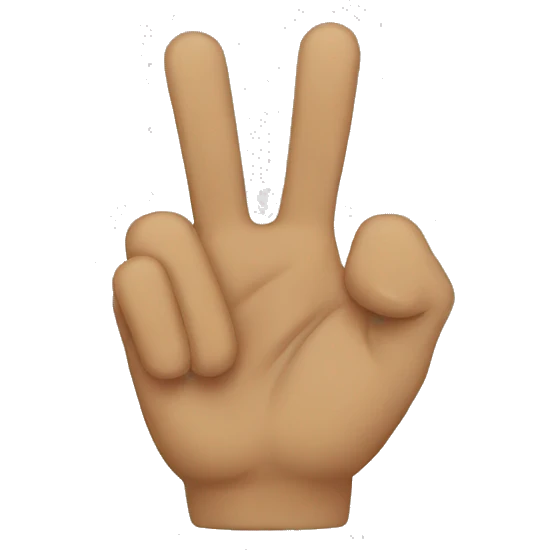 👐 this but make the thumps cross emoji