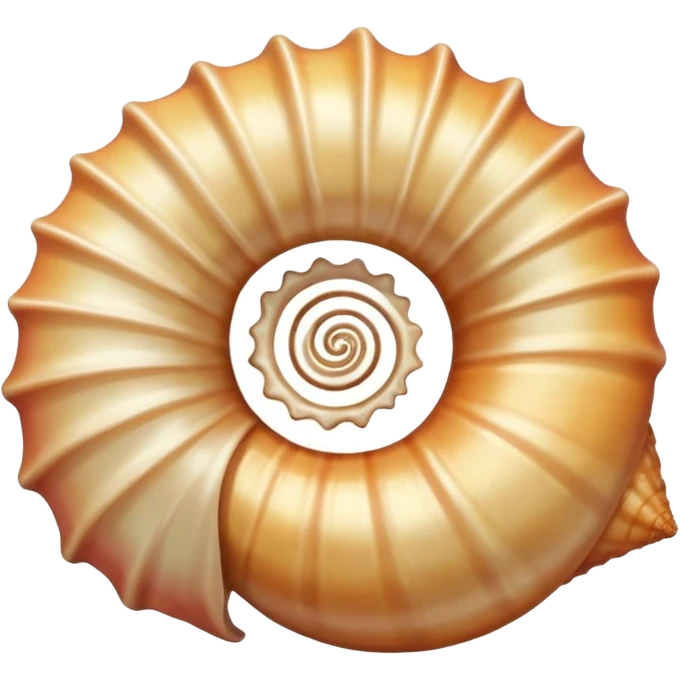 Conch shell emoji