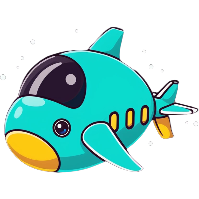 A cartoon spaceship with big sparkly kawaii eyes emoji
