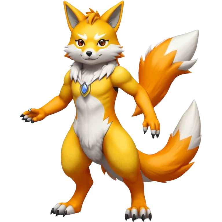 Renamon (full body) emoji