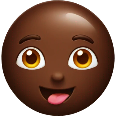 Chocolate emoji