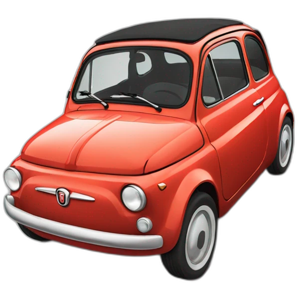 Fiat 500 emoji