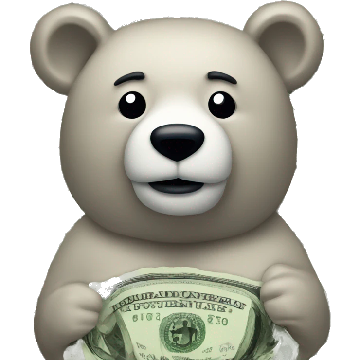 money bear emoji