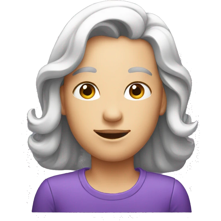 purple mac screen emoji