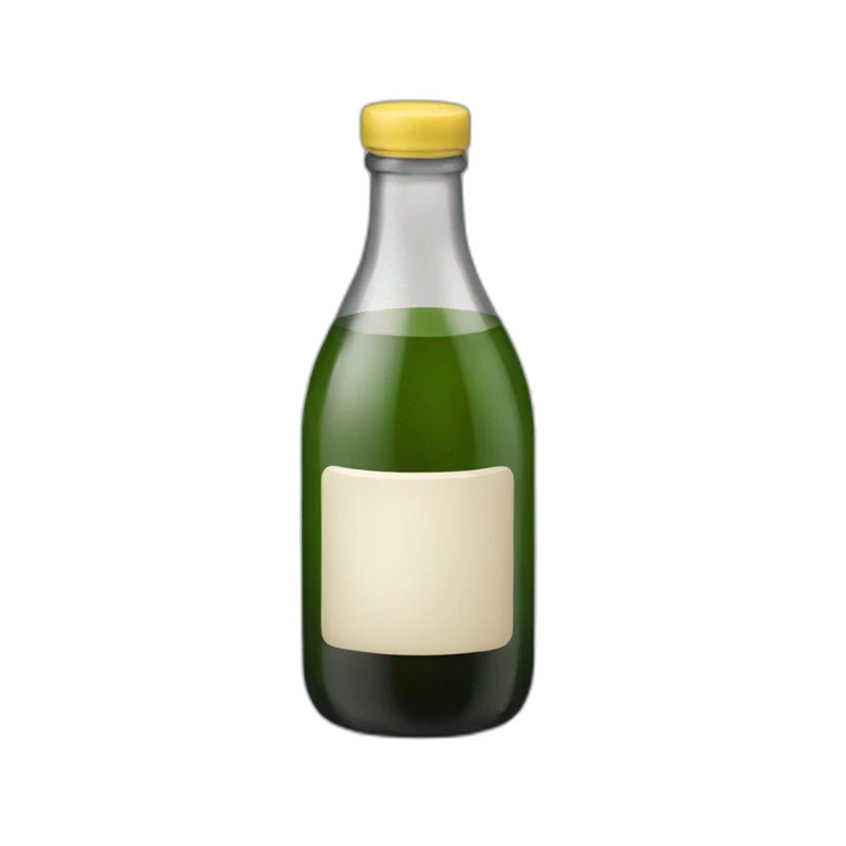 Bouteille emoji