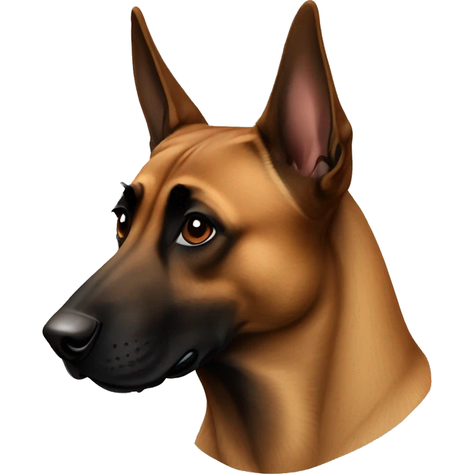 Brown malinois emoji