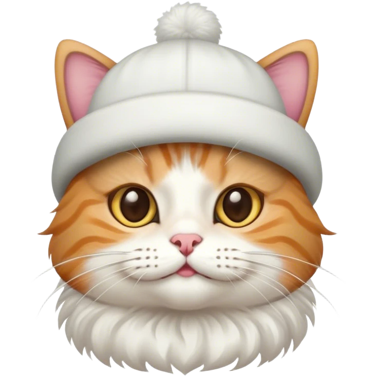Cat hat emoji
