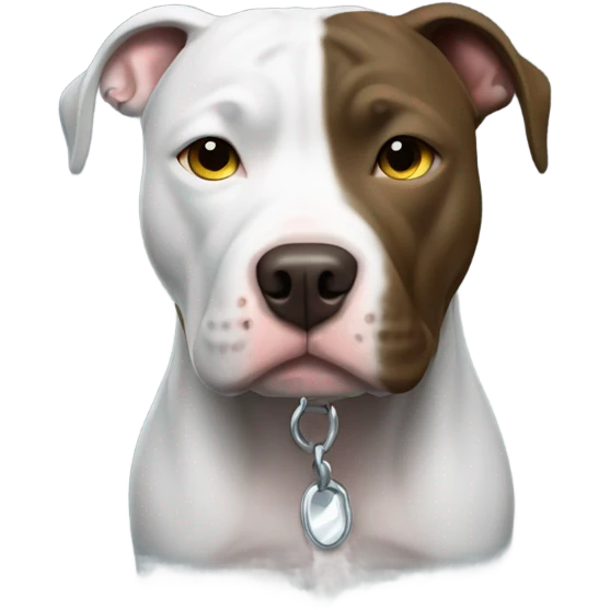 Pitbull in the rain emoji