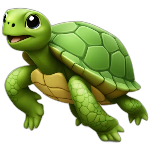 Tortue qui danse emoji