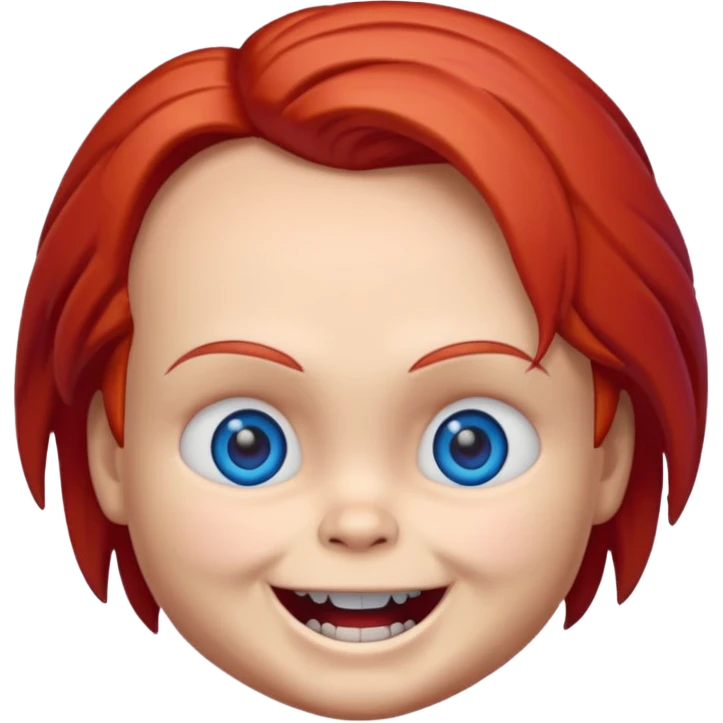 Un emojin de chuky emoji