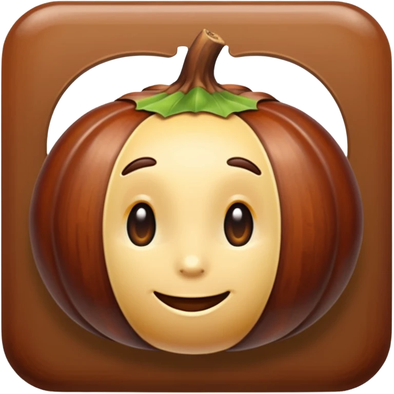 Chestnut emoji