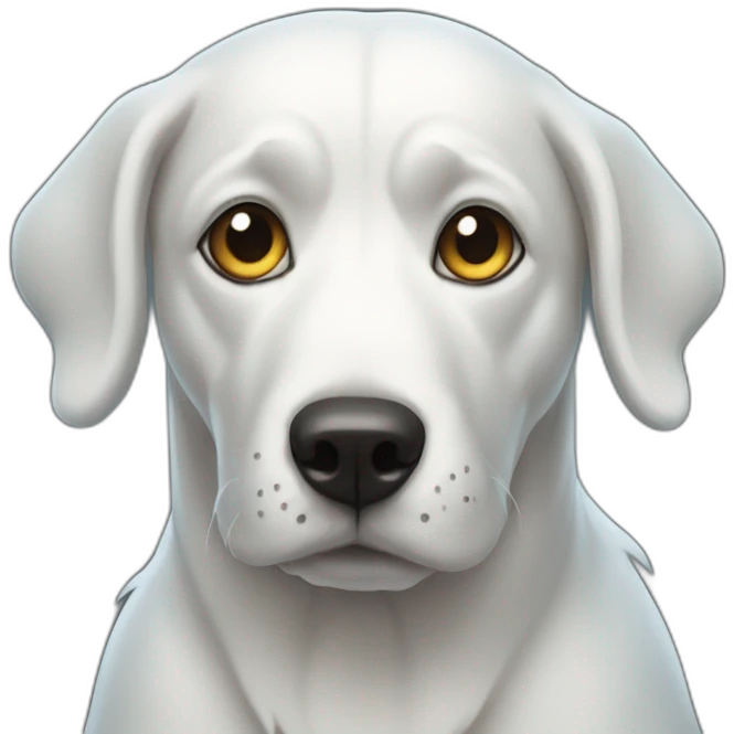 ghost dog emoji