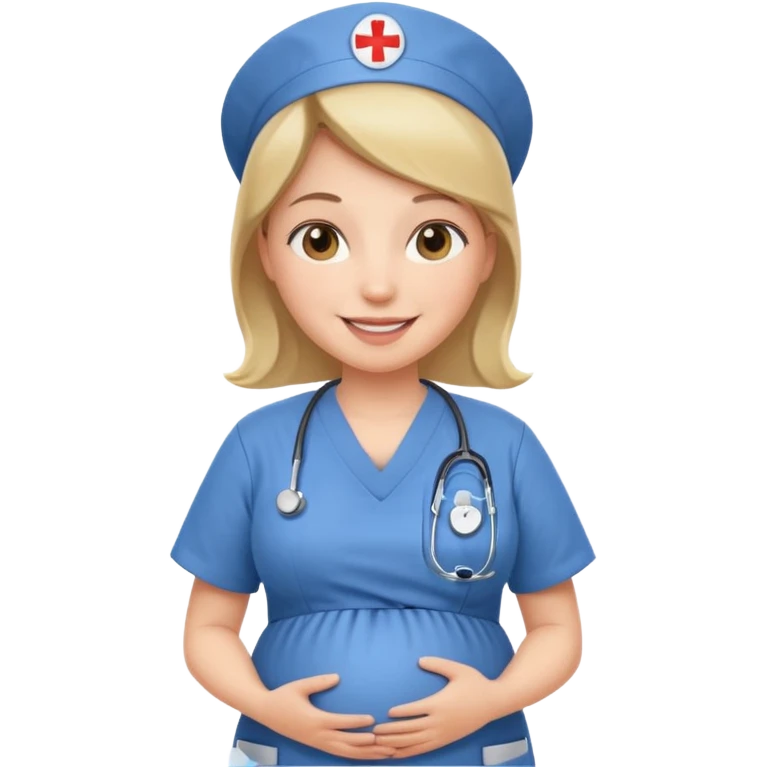 pregnant nurse emoji