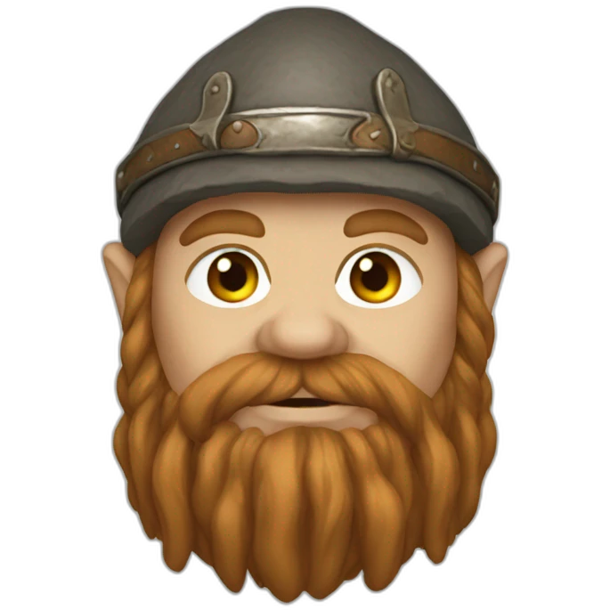 Dwarf from Lord of the Rings  emoji