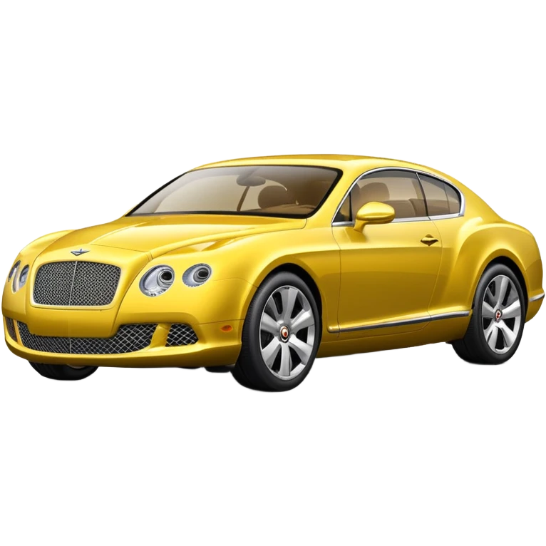 Yellow Bentley emoji