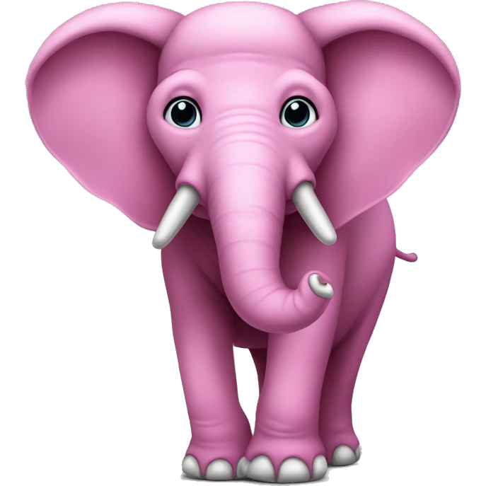 olifant met roze zwembroek emoji