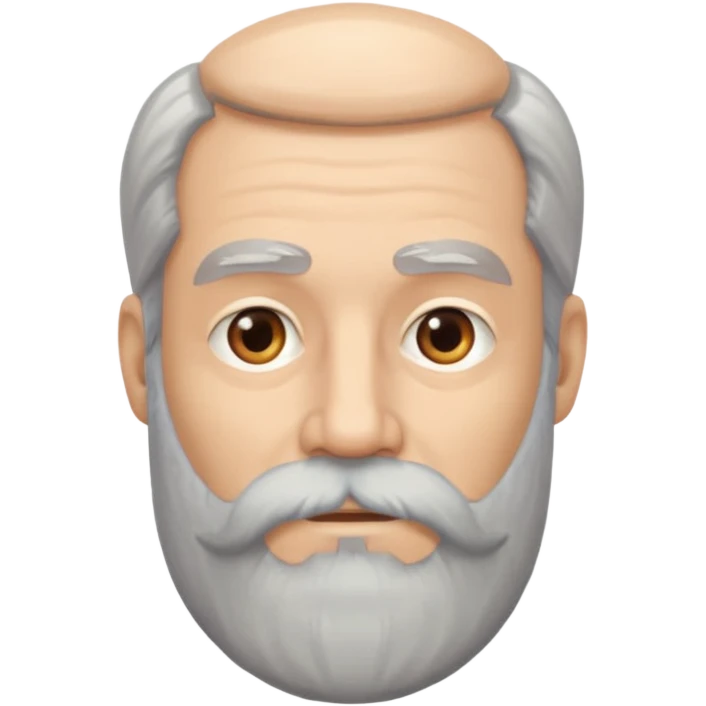 man with long grey beard emoji