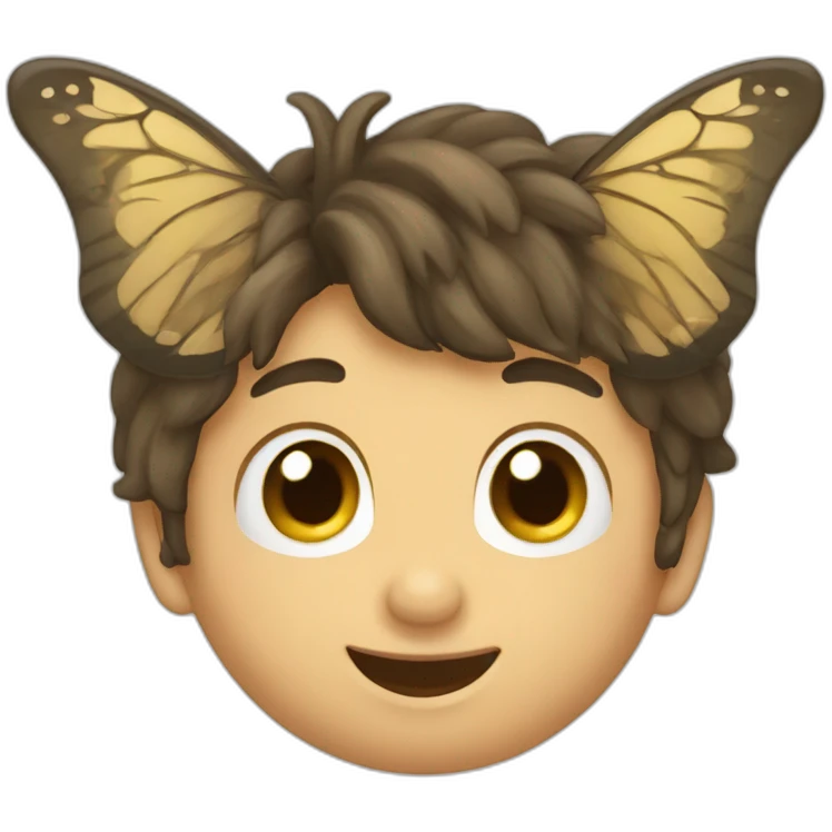 Nageur de papillon qui sourit emoji