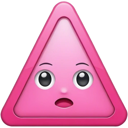 pink alert icon emoji