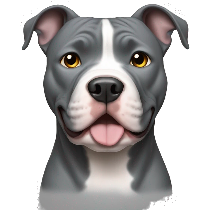pitbull gris emoji