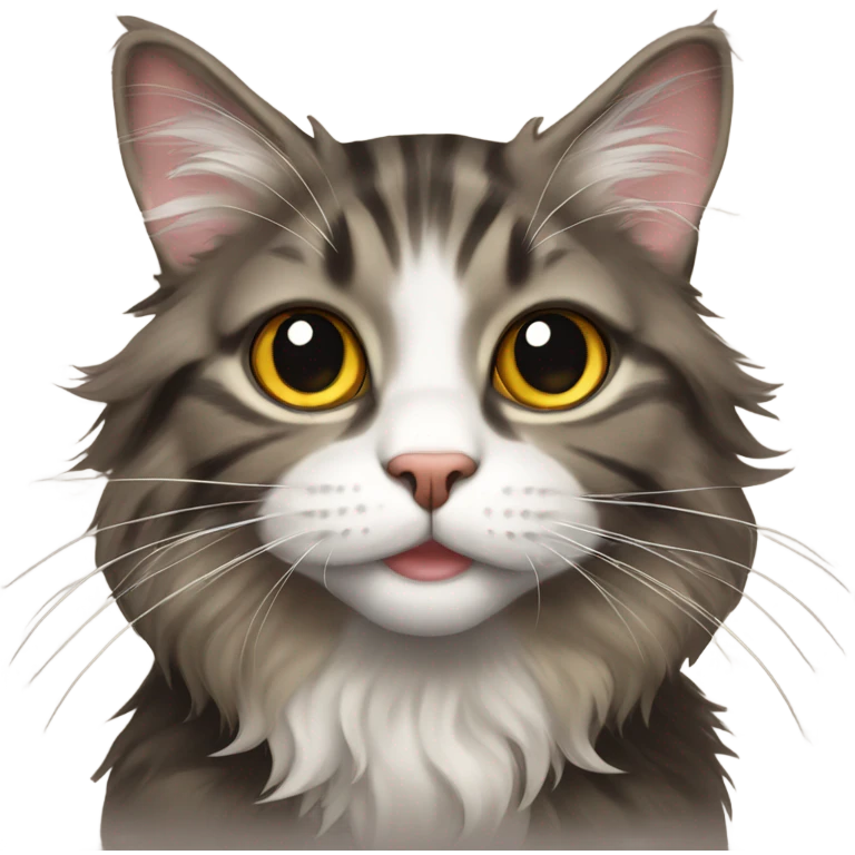 Maincoon cat emoji
