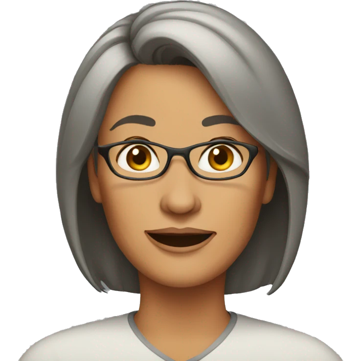 Middle aged Woman emoji
