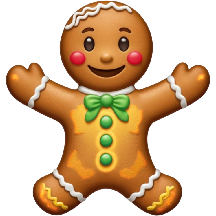 Omino di pan di zenzero  più bello emoji