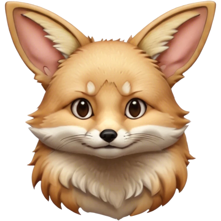 fennec pouting  emoji