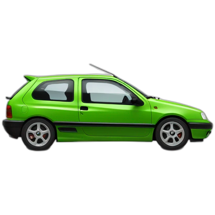 Saxo vts rallye green emoji