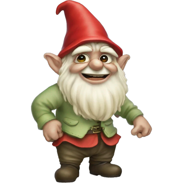 gnome pepe pressin a button which has he word "gamba" on it, and losing all his braincells while doing it emoji