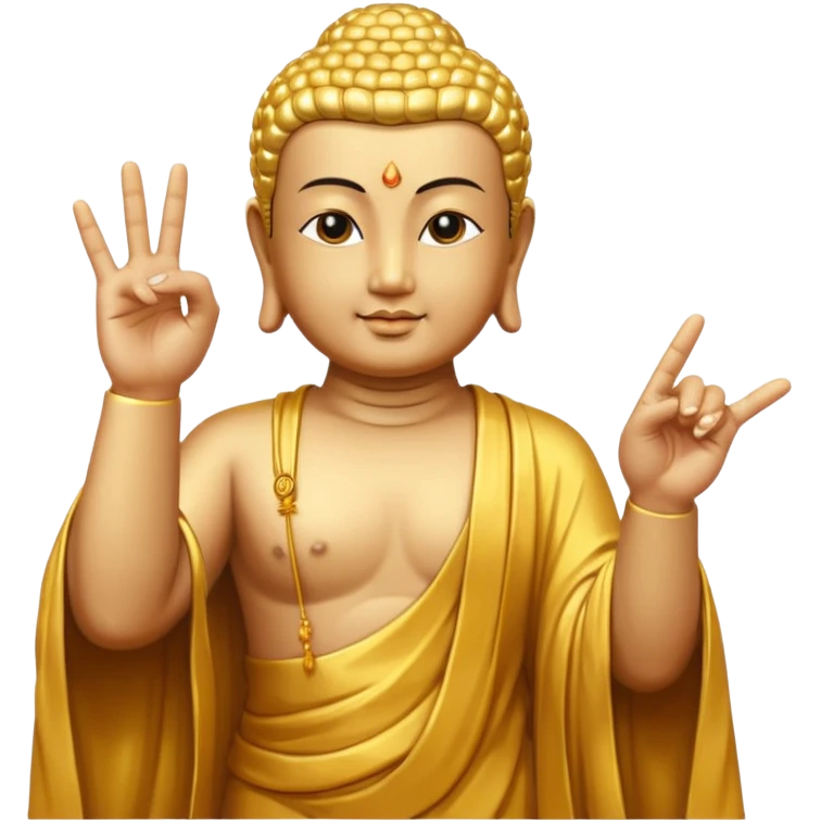 삿대질 하고 있는 부처 emoji