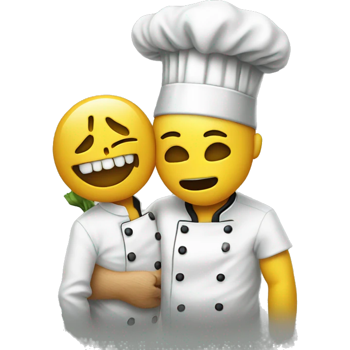 Chefs Kiss with a skull emoji instead of the yellow face emoji