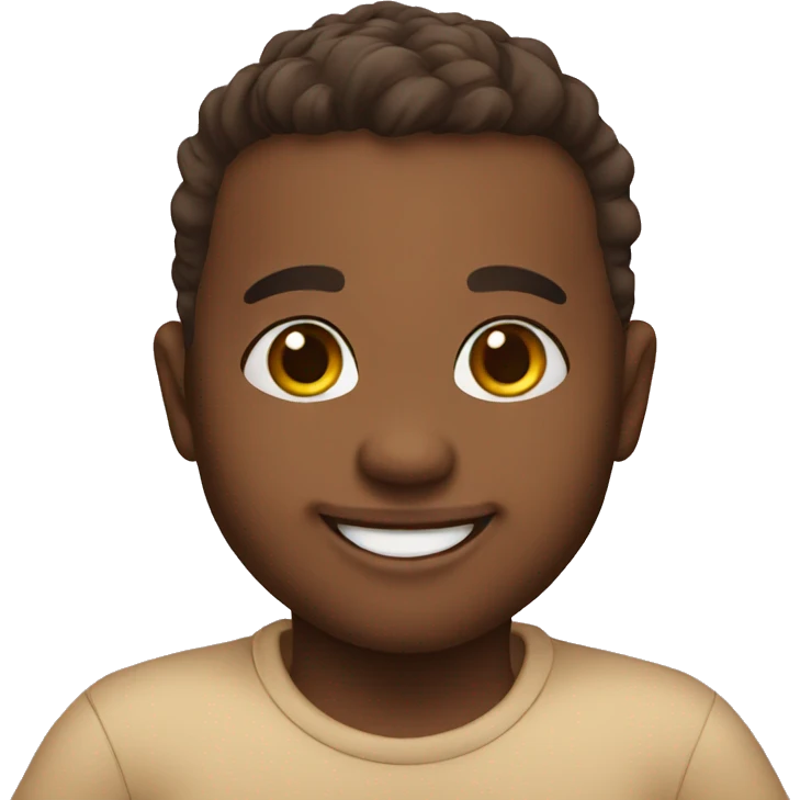 Smile baby emoji