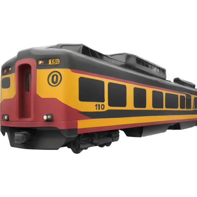 train with the 10 logo on its side emoji