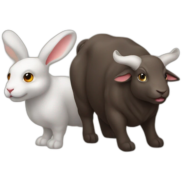 rabbit + bull emoji